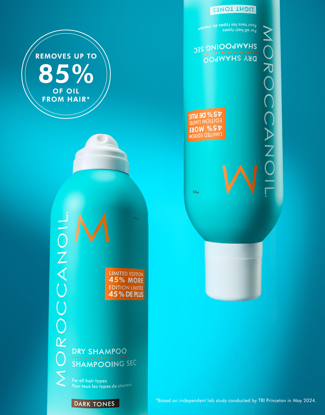 Trockenshampoo für helles Haar
