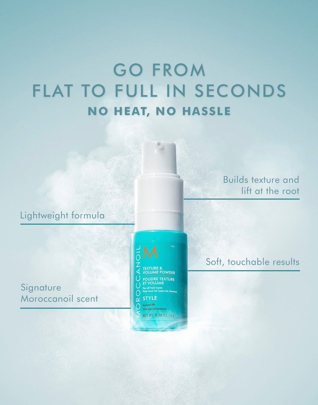 Textur- und Volumenpuder fürs Haar