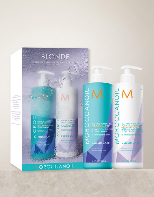 Lila Shampoo & Conditioner Für Perfektes Blond (2x500ml) (WERT 140€)