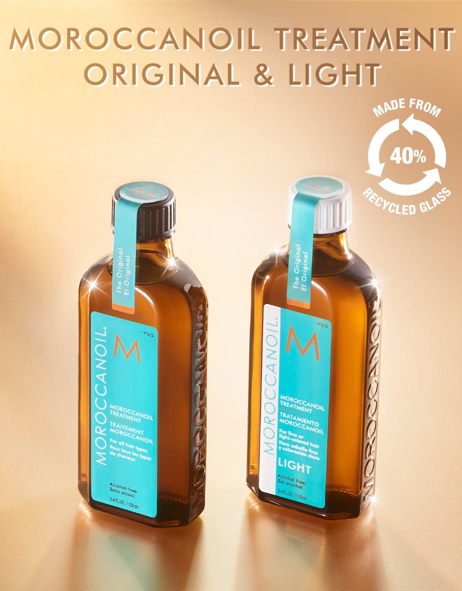 Moroccanoil Behandlung Light + GRATIS 10ml Farbpflege-Shampoo und -Conditioner