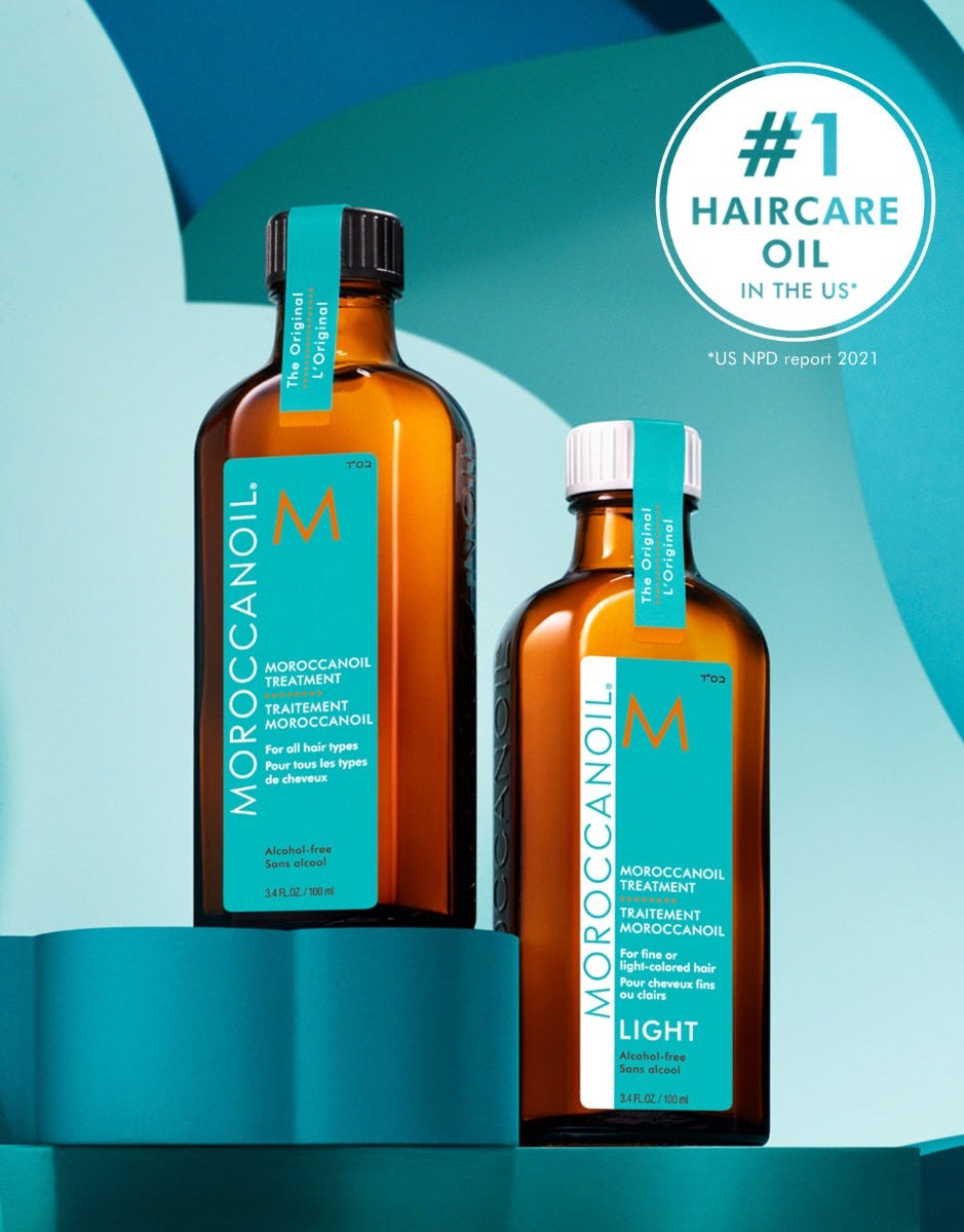 Moroccanoil Behandlung Light + GRATIS 10ml Farbpflege-Shampoo und -Conditioner